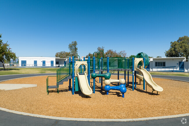Students of Nicolas Valley Elementary School can enjoy the playground in Winchester-Silverhawk.
