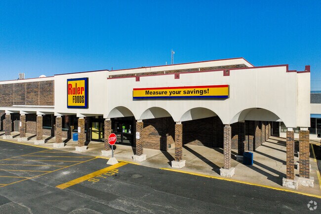 Godfrey residents can run to Ruler Foods for their grocery needs.