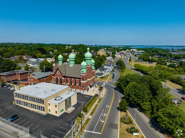All Saints Elementary Of Tipperary Hill sits within the Tipperary Hill historical district.
