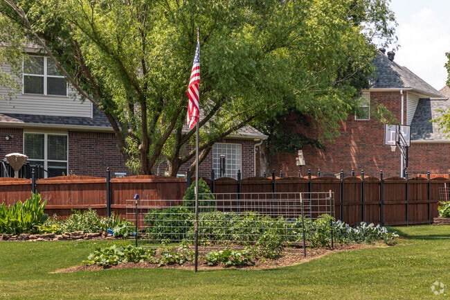 Some residents of Copper Creek enjoy tending their gardens in the summer.