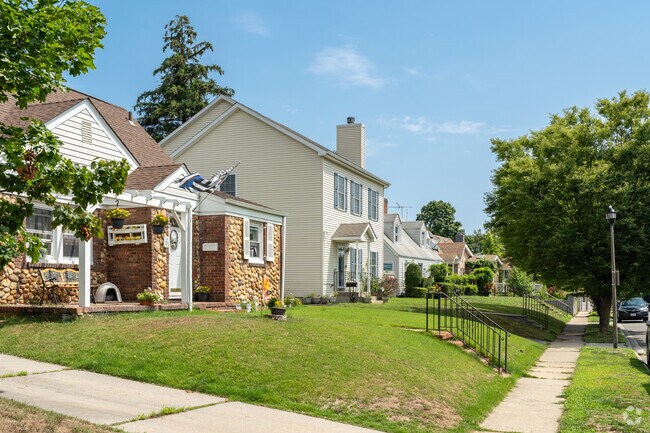 New traditional style homes are popular in Uniondale, NY.