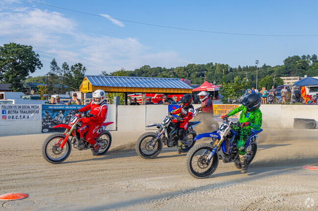 Rev your engines for the BCTR Motorcycle Races at the Maryland State Fair in Timonium, MD.