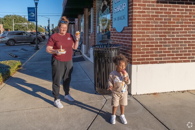 Feeling right at home at Stacey's Old Tyme Soda Fountain in downtown Foley.
