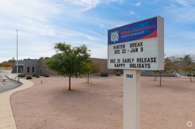 Wilson Elementary in Mesa is home of the Wildcats!