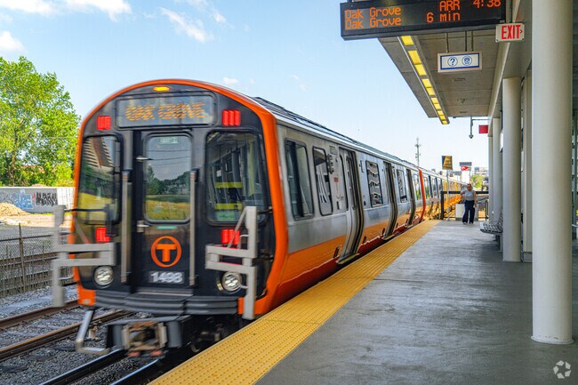 Locals of Inner belt can hop on the Orange Line and head from Assembly Row to Oak Grove.