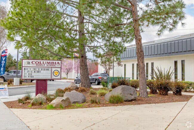 Columbia Middle School provides quality education for students during adolescence.
