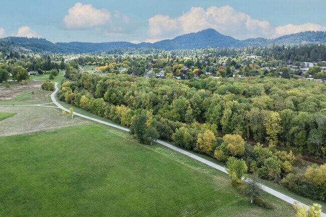 A view of Amazon Park in the Amazon Neighborhood in Eugene, OR.