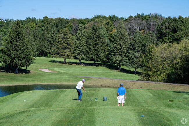 Ellsworth Country Club welcomes public tee times on its nine‑hole course.