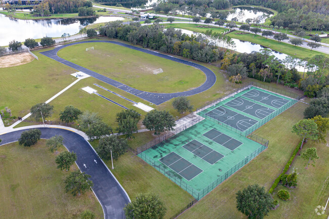 Legacy Middle School has a great athletic field for students during gym class.