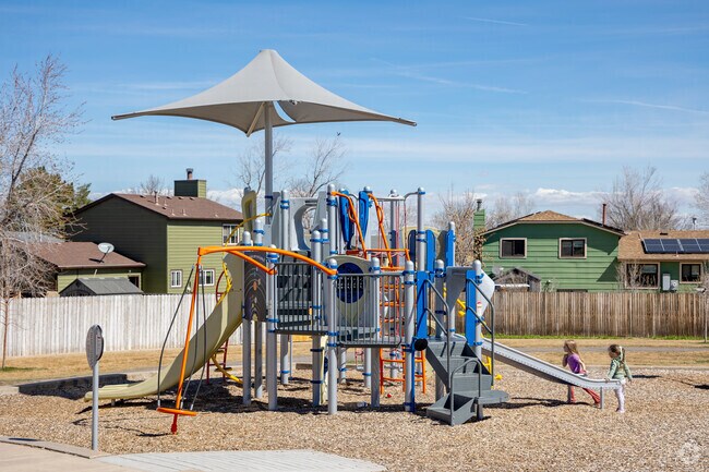 Kids love playing at Skylake Park's playground.