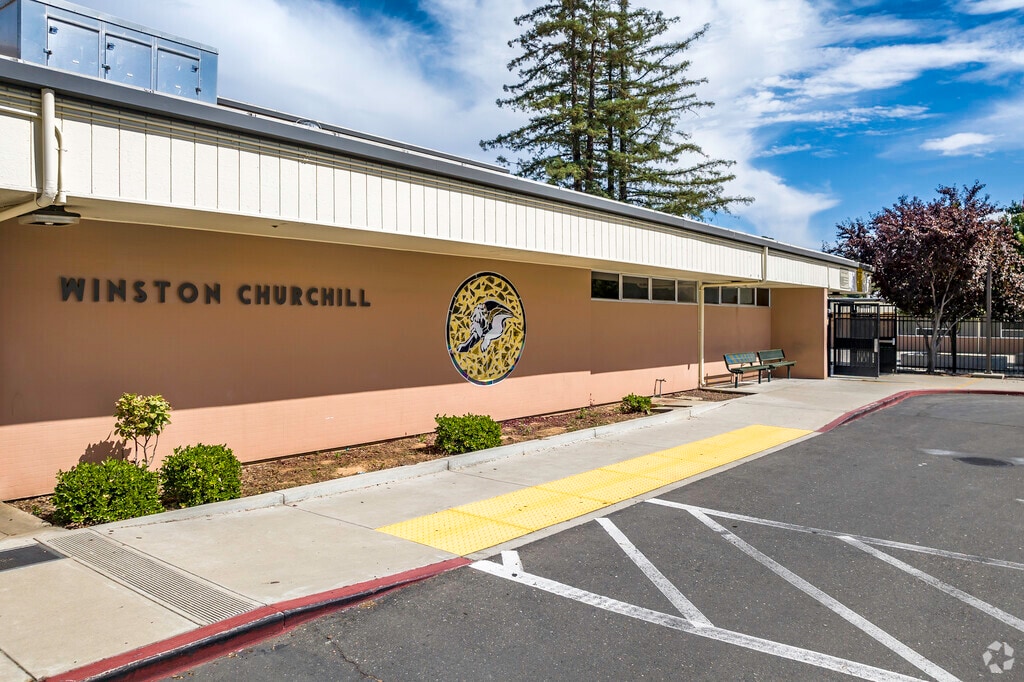 Arcade Village students can attend the Churchill Bulldogs at Winston Churchill Middle School.