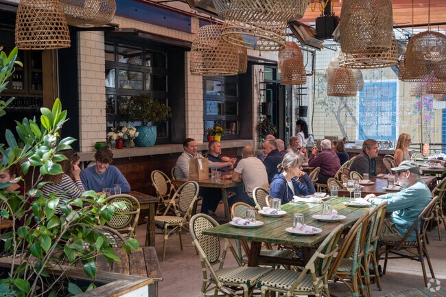 Kipos Greek Taverna is a popular dining destination for Cross County neighbors, just minutes away.