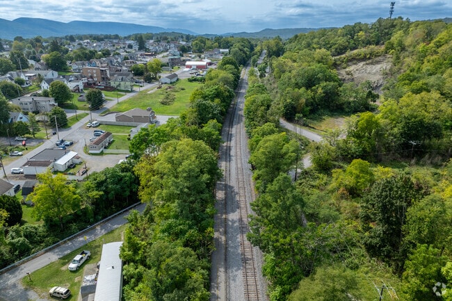 The Pine Creek Rail Trail runs along the train tracks in Jersey Shore.
