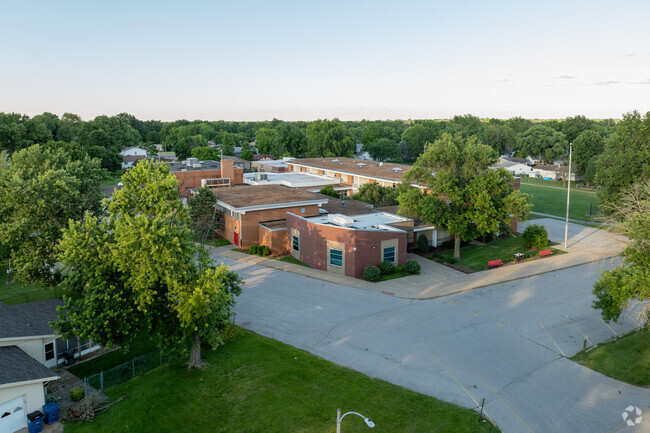 McNair Elementary School is tucked away off of the main roads.