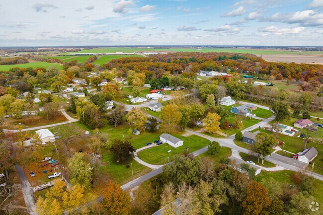 Homes in Union-Jasper are surrounded by a blend of farmland and forests.