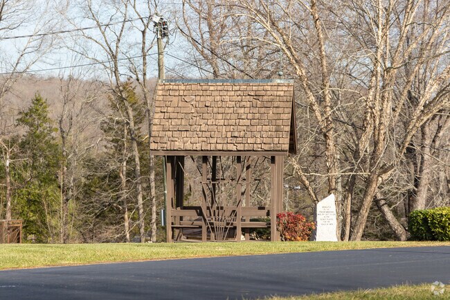 Shelter in the middle of nature Bailey's Grove Baptist School.
