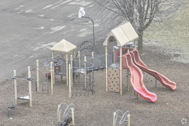 Your kids will never want to leave the playground at Hilltop Elementary School.