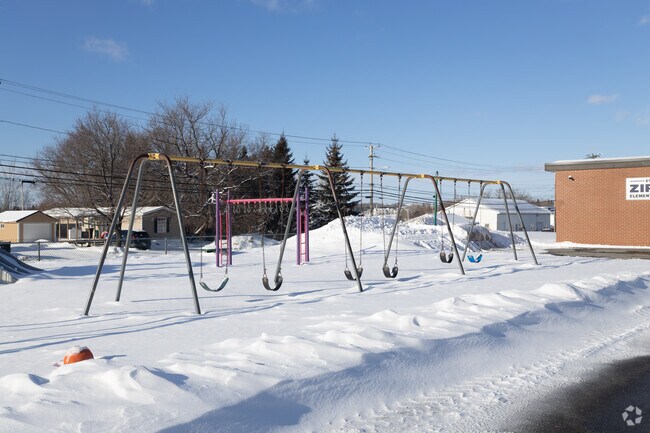 Eva Hoyt Zippel School, a welcoming and vibrant elementary school in Presque Isle, provides a nurturing educational foundation for the city's youngest learners, fostering a love of learning and a strong sense of community