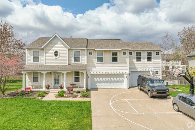 Allendale offers some spacious contemporary homes with traditional styling.