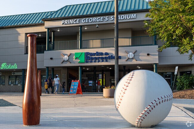 Prince Georges Stadium has many minor league games and other events in Bowie.