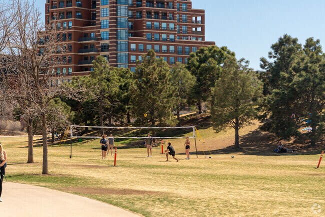 Riverfront Park in Lower Downtown is full of life in the warmer months.
