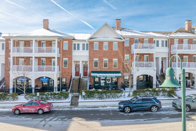 Classy condos located over shops in Eagleview Town Center are conveniently located.