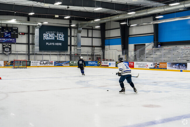 Reno Ice is used by the Reno Raiders and youth athletes for recreation in Zolezzi Lane.