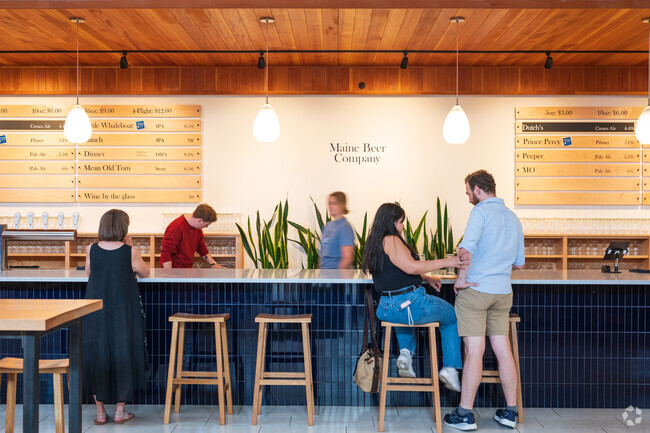 Catch up with family and friends at Maine Beer Company in south Freeport.