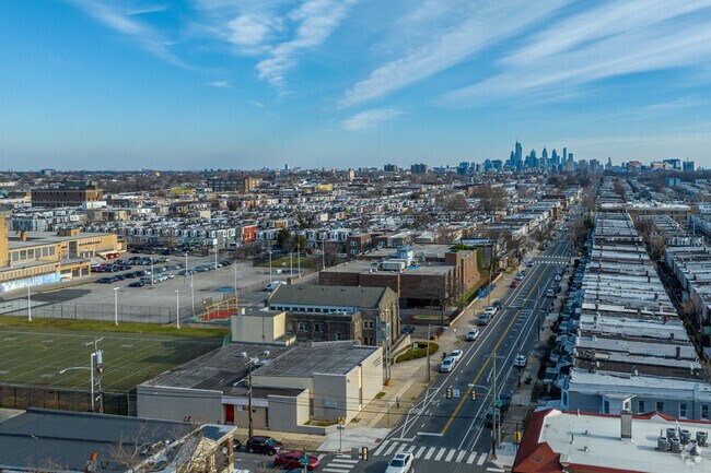 Take Spruce street from Center City to Lutheran High School Of Philadelphia.