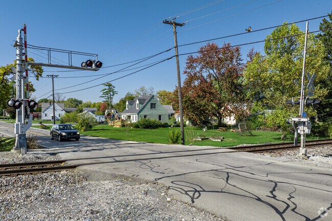 Where the tracks of history meet the road of possibilities off of Kyle Road.
