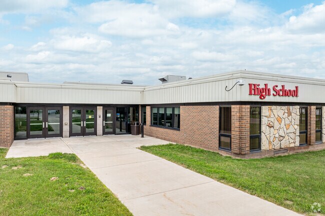 Kent City High School serves local students in Kent City, Michigan.