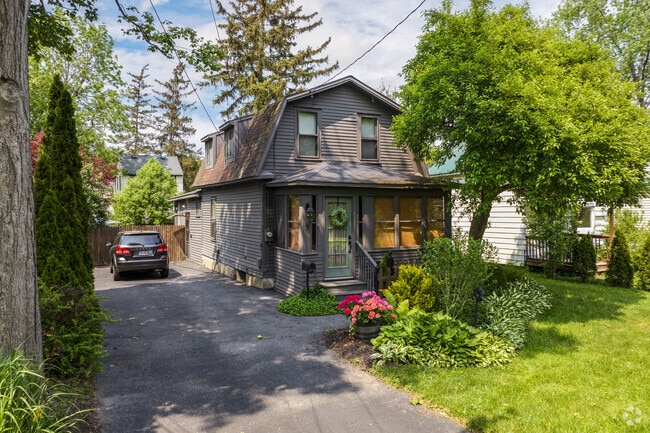 A popular home style in Nedrow is the spacious Dutch Colonial home.