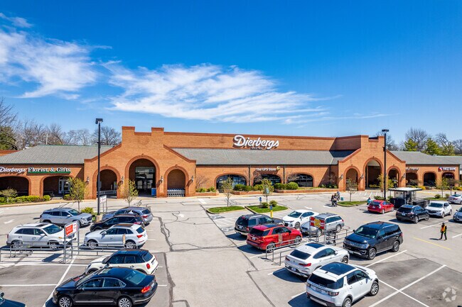 Grocery shopping is convenient with Dierberg's located in the neighborhood