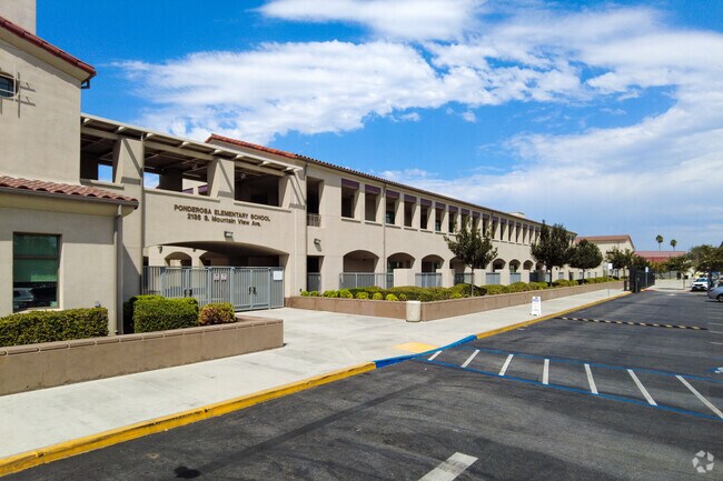 Ponderosa Elementary School offers great education for Anaheim Resort's youngsters.