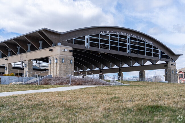 The new pavilion at Howard Commons Activity Complex hosts concerts and community gatherings.