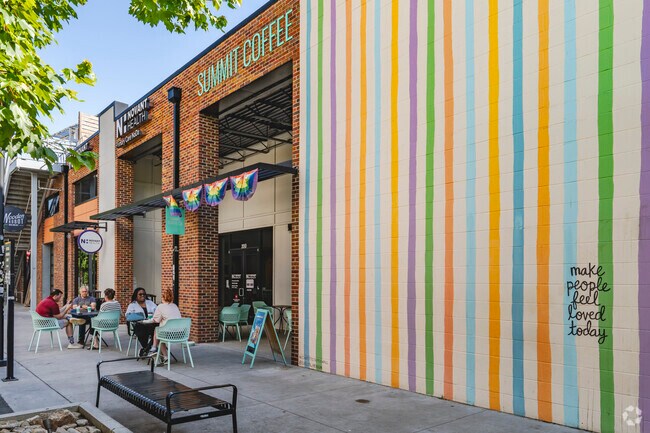 Summit Coffee is a popular coffee stop for Eastway locals on the way to Uptown.