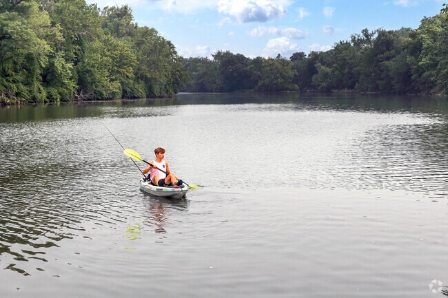 Canoeing in Indianapolis is a popular outdoor activity near the Meridian Kessler neighborhood.