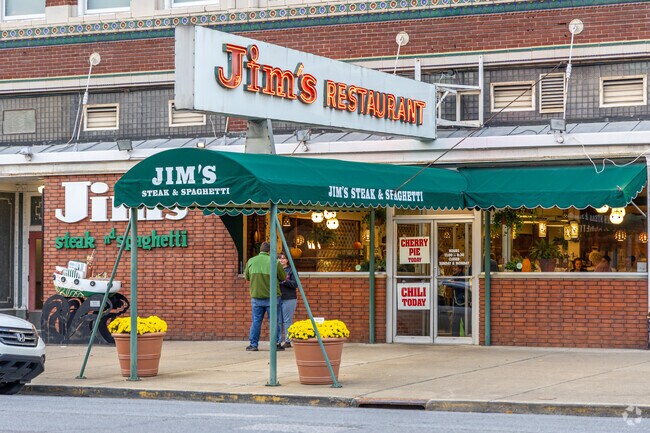 Jim's Steak and Spaghetti Restaurant is a local favorite in downtown Huntington, West Virginia.