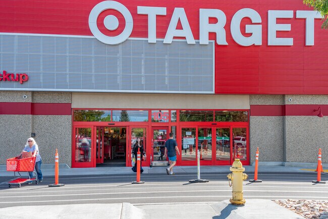 Target is located conveniently close to Village East.
