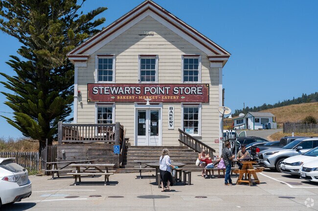 Check out Stewarts Point Store just outside The Sea Ranch neighborhood.