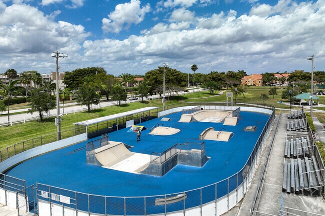 Tamarac Sport Complex skatepark.
