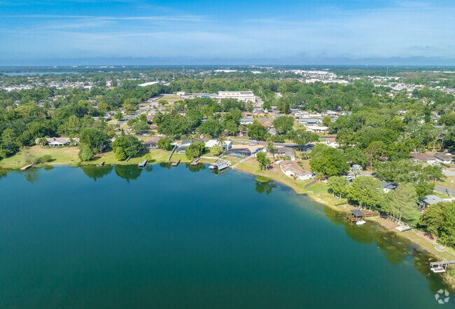Rock Lake and Homes on the lake