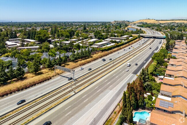 State Route 87 connects Parkview residents to downtown San Jose, just 8 miles north.