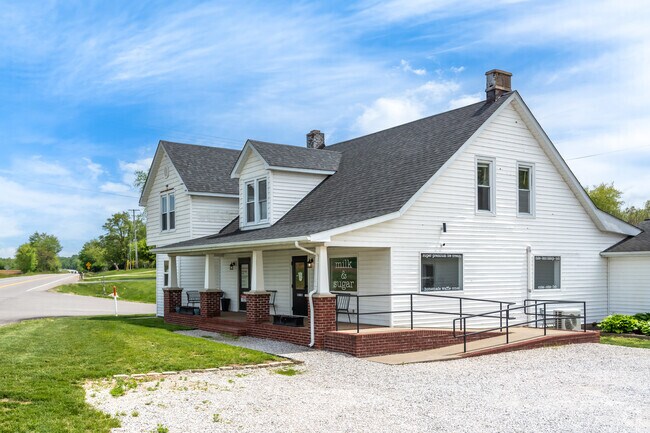 On weekends, residents of Parkers Settlement enjoy ice cream from Milk and Sugar Scoop Shop.