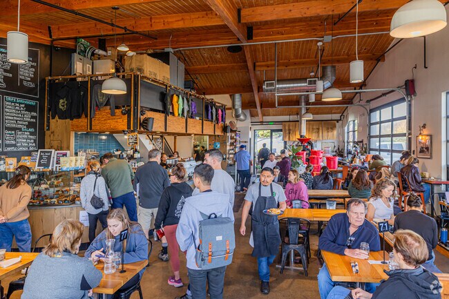 Pedro Point's cafes are local social hubs.
