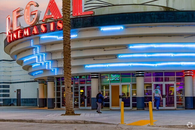 Golden Lakes residents can enjoy  the latest movie release at the Regal Cinema.