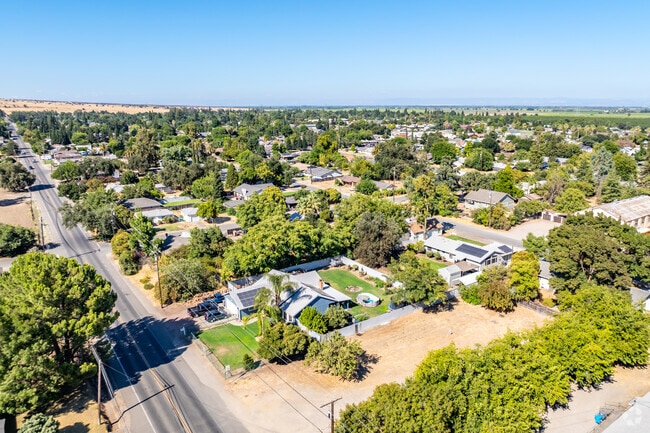 Mature trees provide shade throughout Sutter.