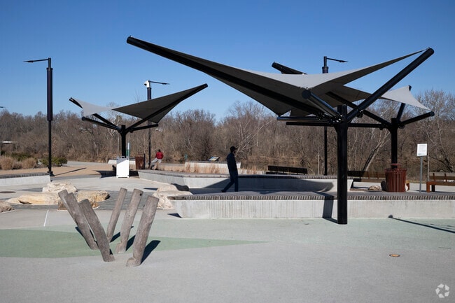 Riverfront Park is a scenic destination for locals of Argyle Heights.