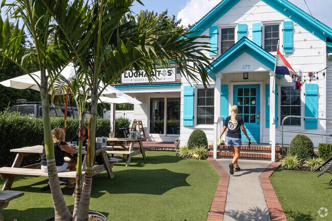 Lucharitos in Center Moriches has ample outdoor seating.