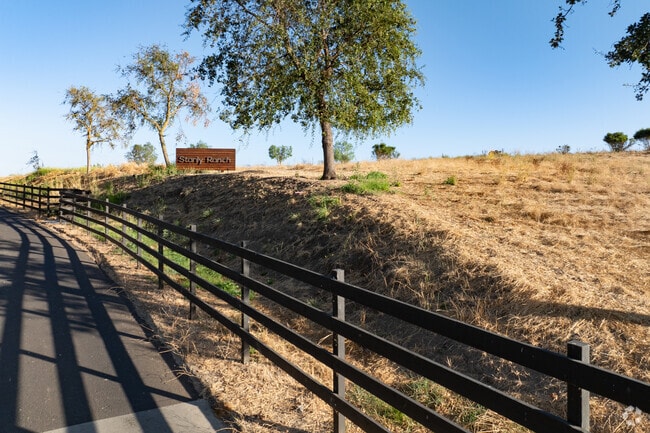 Stanly Ranch offers bike lanes along wine country roads.
